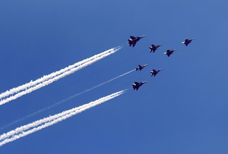 Aero Planes in the sky