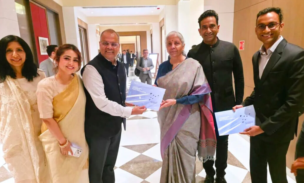 Oister-CRISIL 3rd edition report presented to Finance Minister Sitharaman