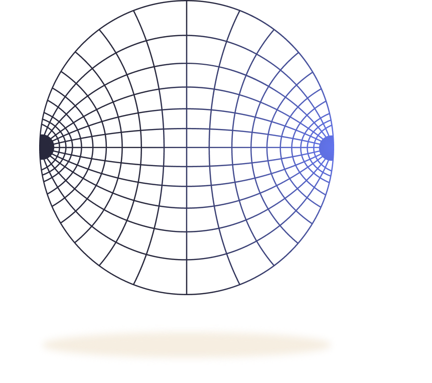 Geometric globe grid symbolizing the secondary market ecosystem.